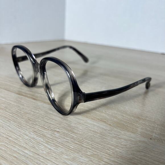 Vintage Bausch & Lomb 4001 B&L D82 Sunglasses Translucent Black READ 51-17-135 main image 11